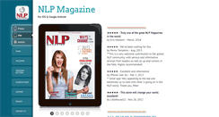 Desktop Screenshot of nlp-magazine.com
